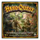 Brettspiel Hero Quest-Box mit fantasievollem Artwork.